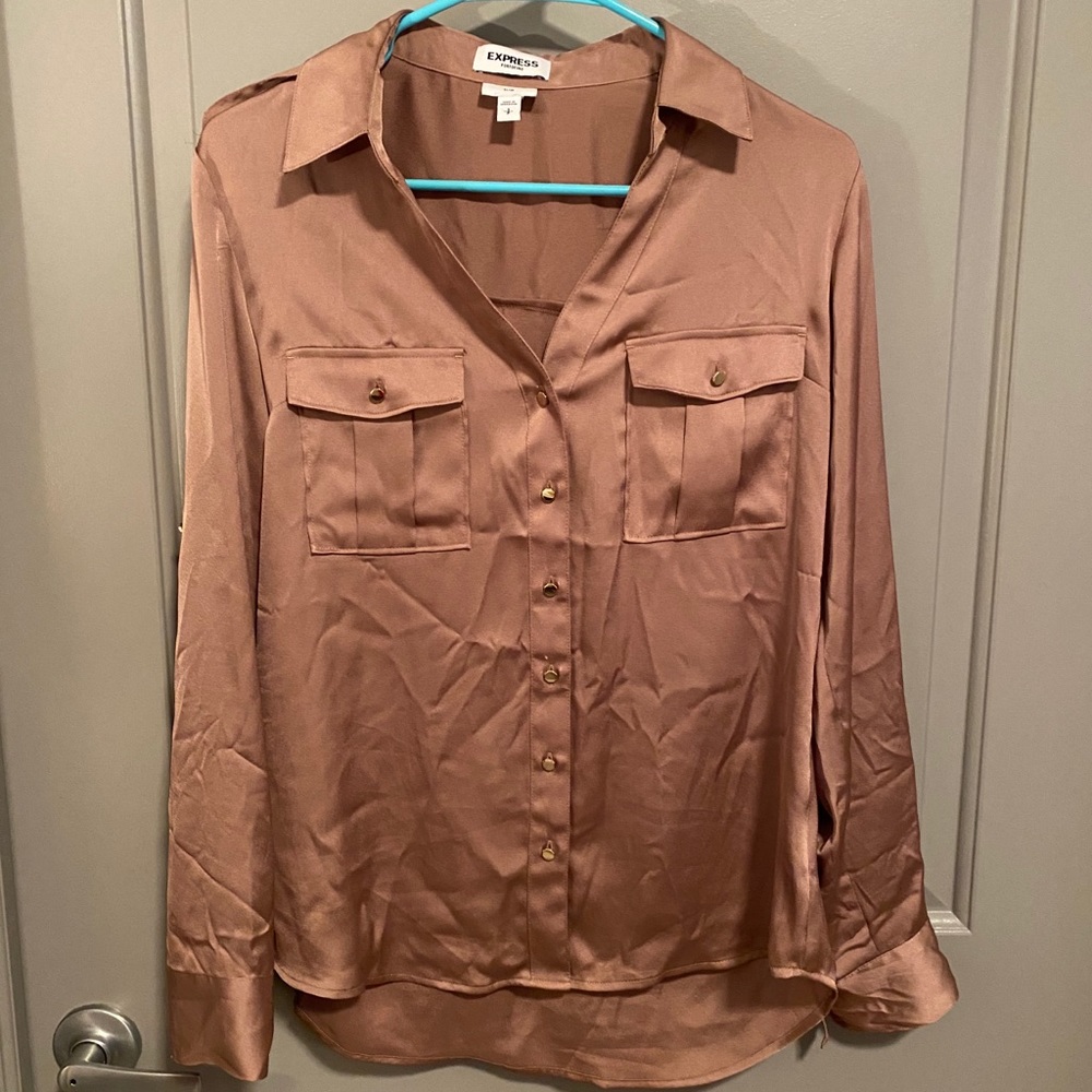 Gold blouse